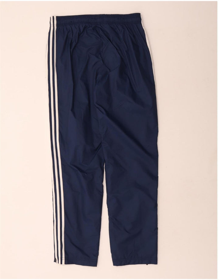 Calça de treino masculina Adidas médio azul marinho poliéster