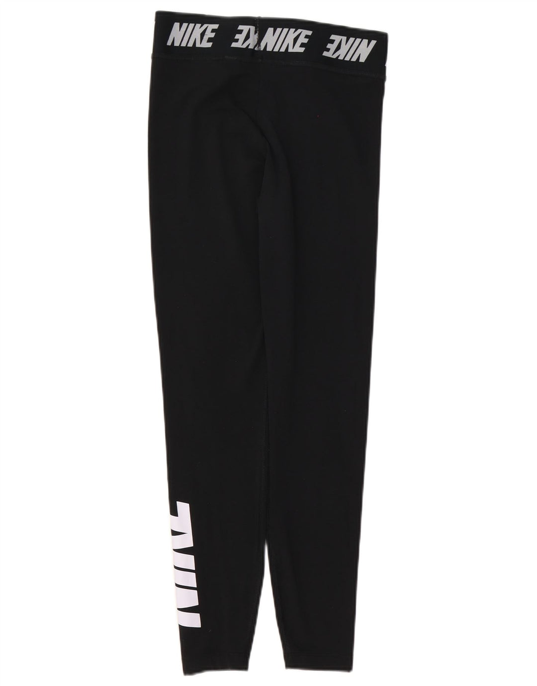 Leggings Nike Femininas Graphic UK 8 Pequenas Algodão Preto