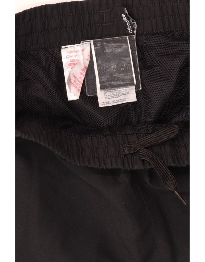 Adidas meninos Climalite calças de treino joggers 13-14 anos preto