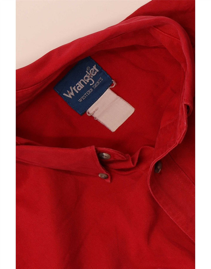 Camisa masculina Wrangler XL vermelha