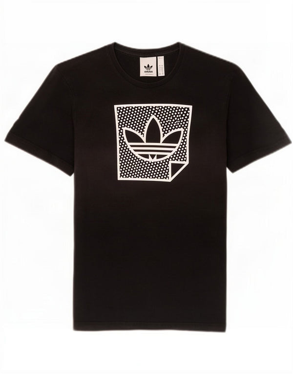 Adidas Mens Graphic T-Shirt Top Small Black