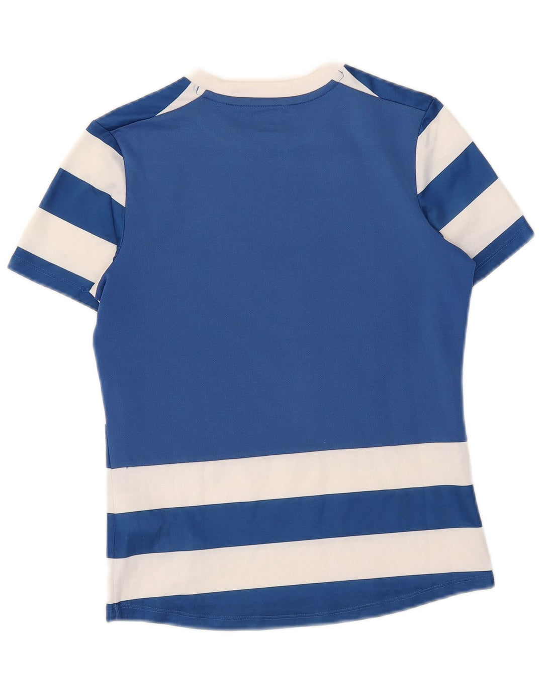 Camiseta Umbro Meninos 9-10 Anos Poliéster Listrado Azul Médio