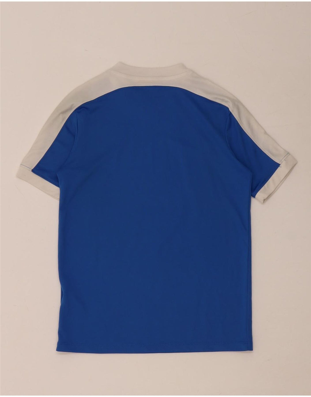Camiseta NIKE Boys Dri Fit Top 10-11 Anos Médio Azul Colourblock