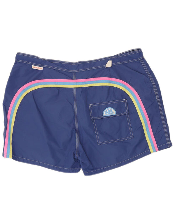 Shorts de natação masculino Sundek XL azul marinho nylon