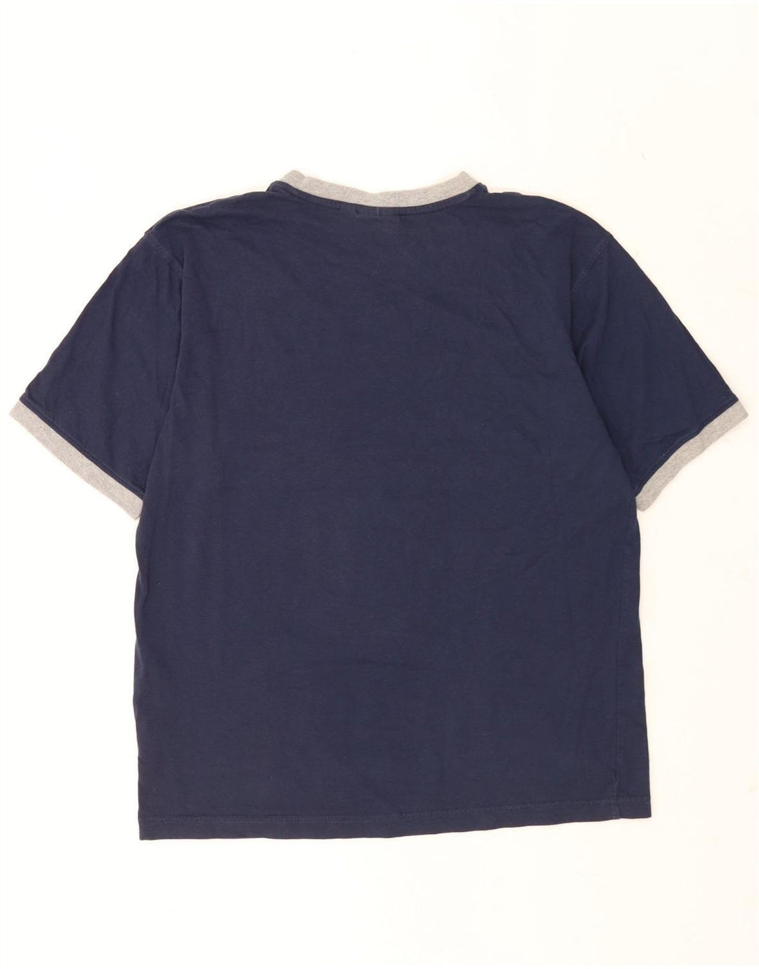 Camiseta masculina Fila grande algodão azul marinho