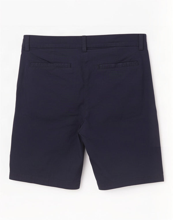 Shorts Chino Feminino Mountain Warehouse UK 10 Pequeno W32 Azul Marinho Algodão