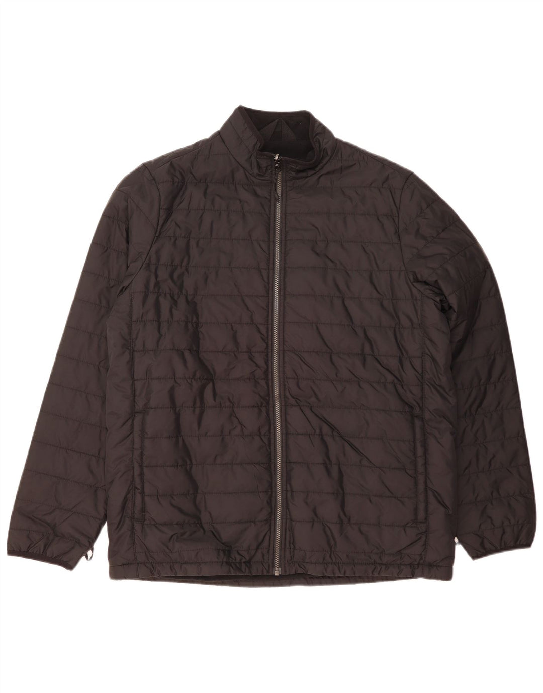 Jaqueta masculina acolchoada Marks & Spencer UK 42 XL poliamida preta