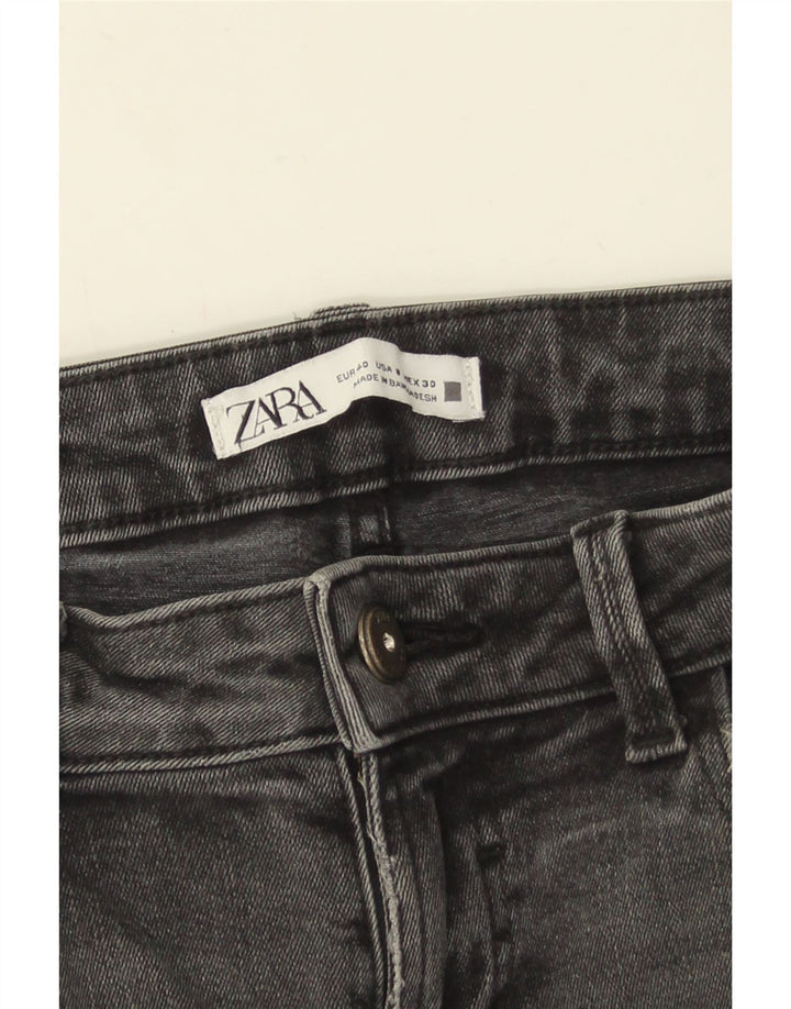Calça jeans skinny feminina Zara EU 40 médio W30 L27 cinza