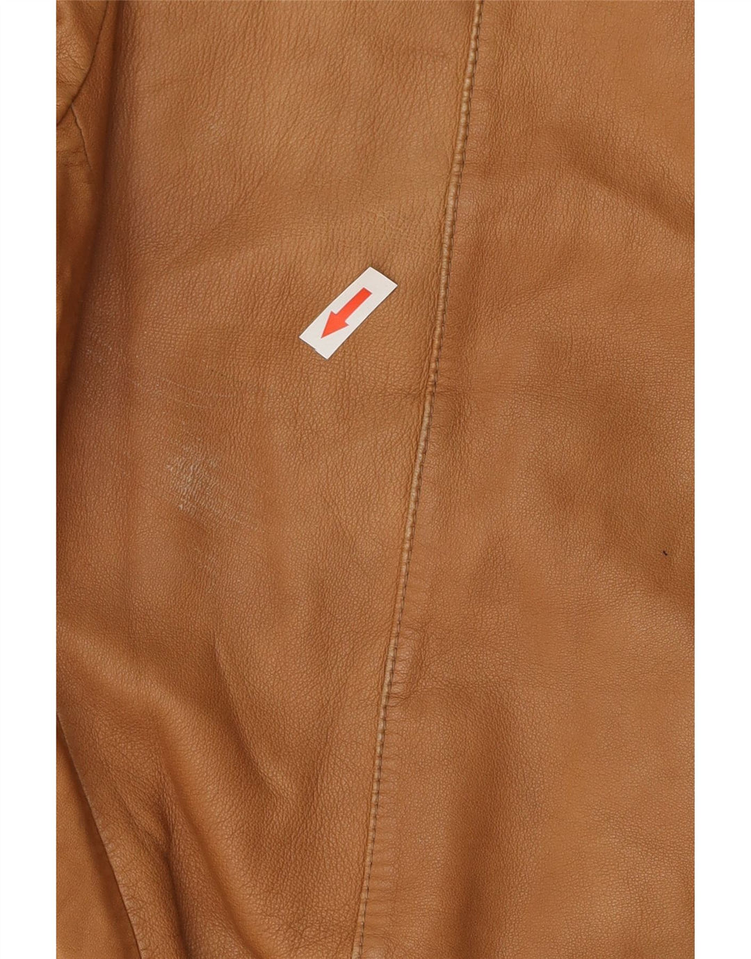 Jaqueta de couro masculina vintage IT 54 2XL marrom