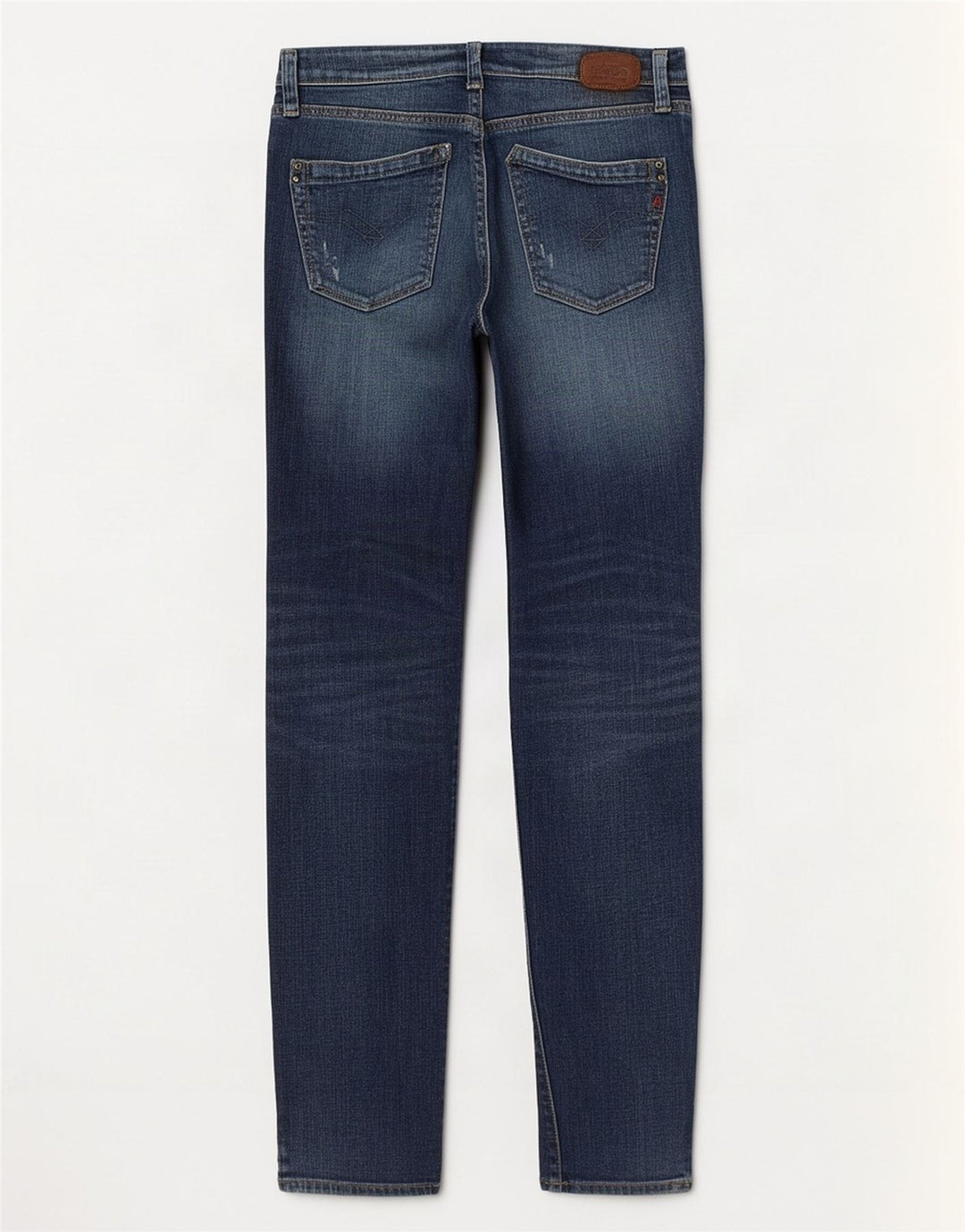 Replay Jeans Slim Feminino W26 L32 Azul Algodão
