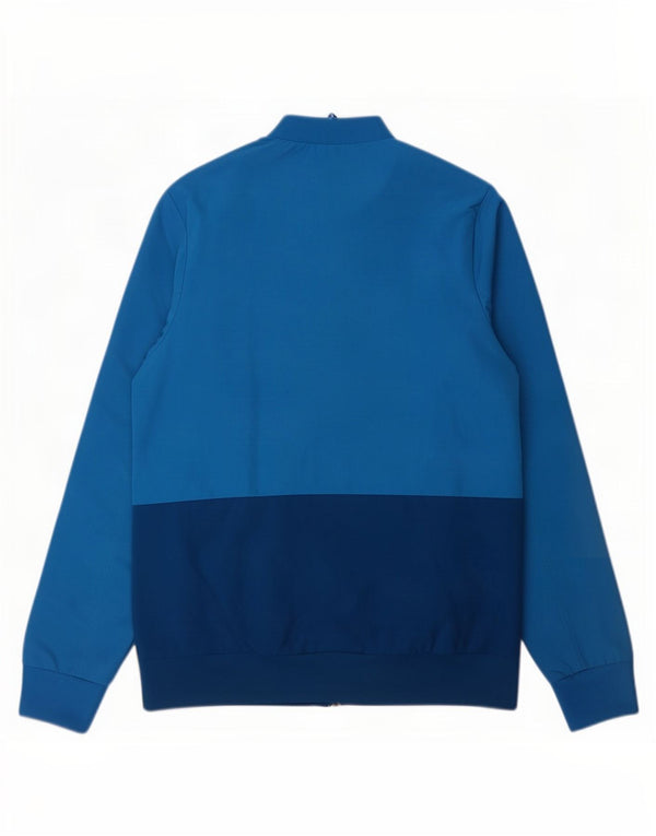 Adidas Menino Real Madrid Jaqueta Top 13-14 Anos Azul Colorblock