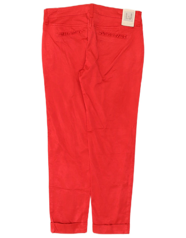 Liu Jo Calça Feminina Slim Cropped W30 L25 Viscose Vermelha