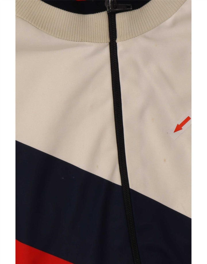 Umbro Masculino Cagliari 1990-1991 Jaqueta de treino grande azul marinho
