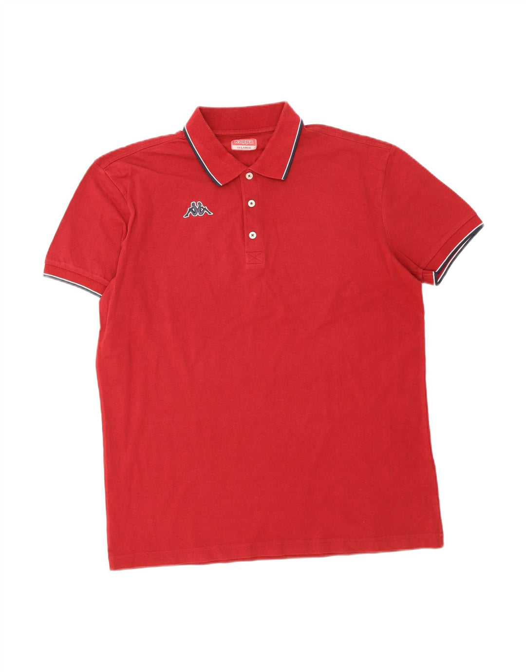 Camisa polo masculina KAPPA 2XL algodão Borgonha