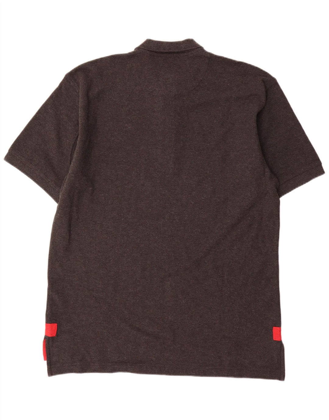 Camisa polo masculina Orvis algodão manchado cinza médio