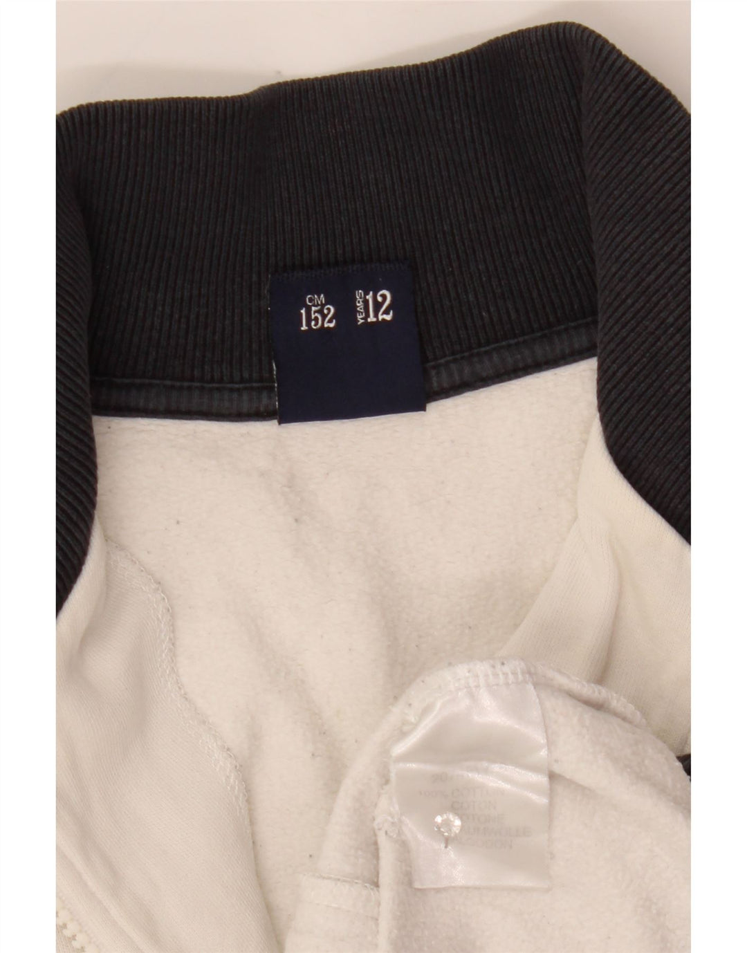 Casaco de treino para meninas North Sails 11-12 anos branco colorblock