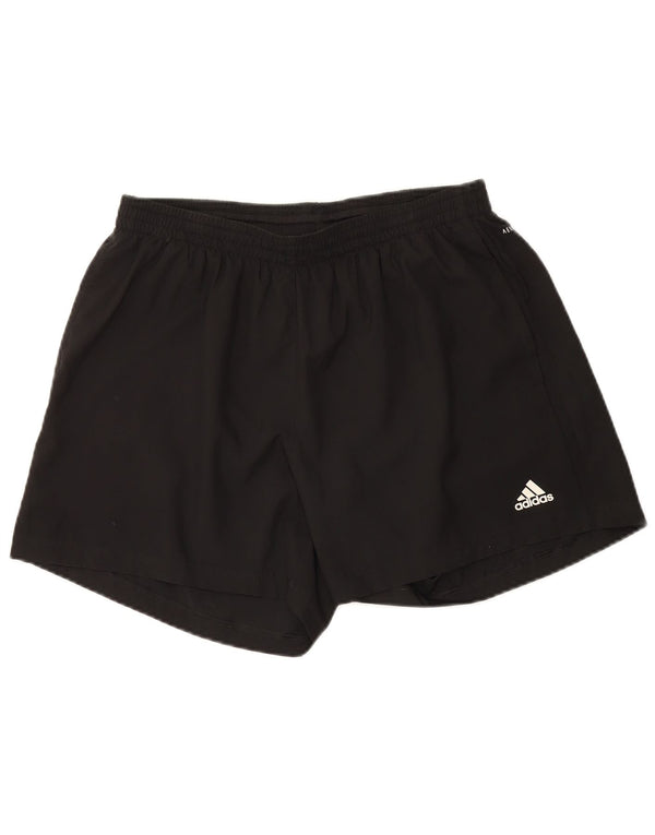 Adidas Mens Aeroready Graphic Sport Shorts Médio Preto Poliéster