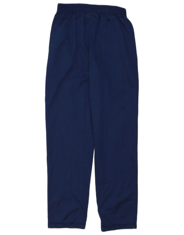 Calça de treino masculina Umbro grande poliéster azul marinho