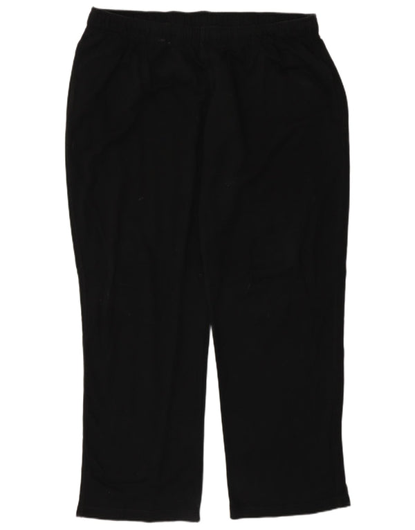 Calça de treino masculina Marks & Spencer Reino Unido 42/44 2XL algodão preto