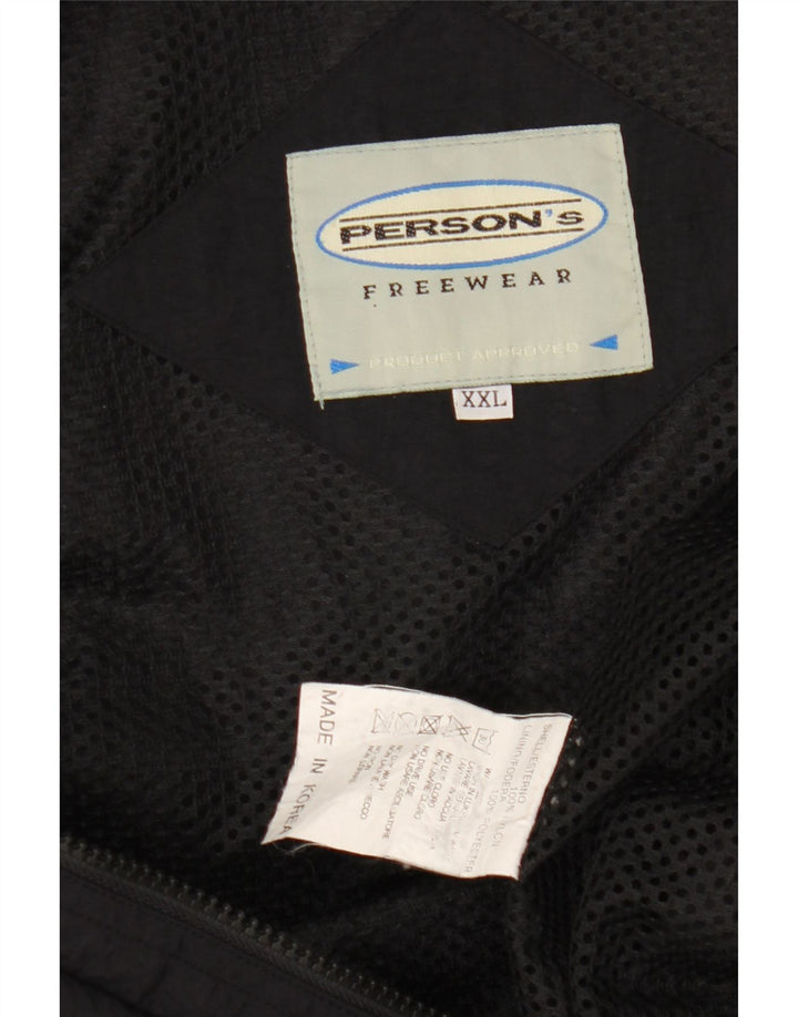 Colete utilitário masculino Person UK 44 2XL nylon preto
