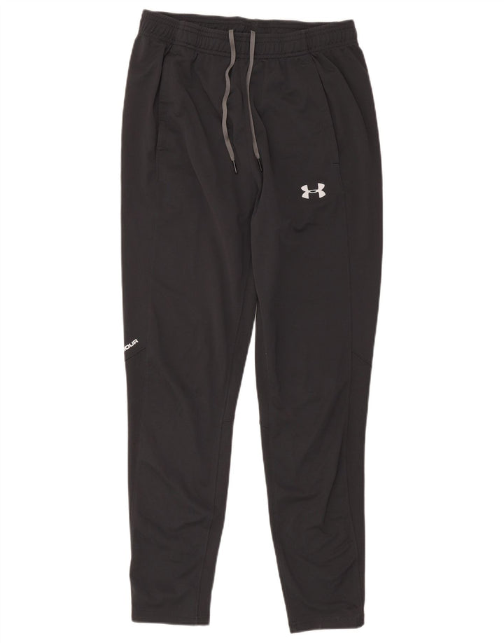 Calça de treino masculina Under Armour cinza médio