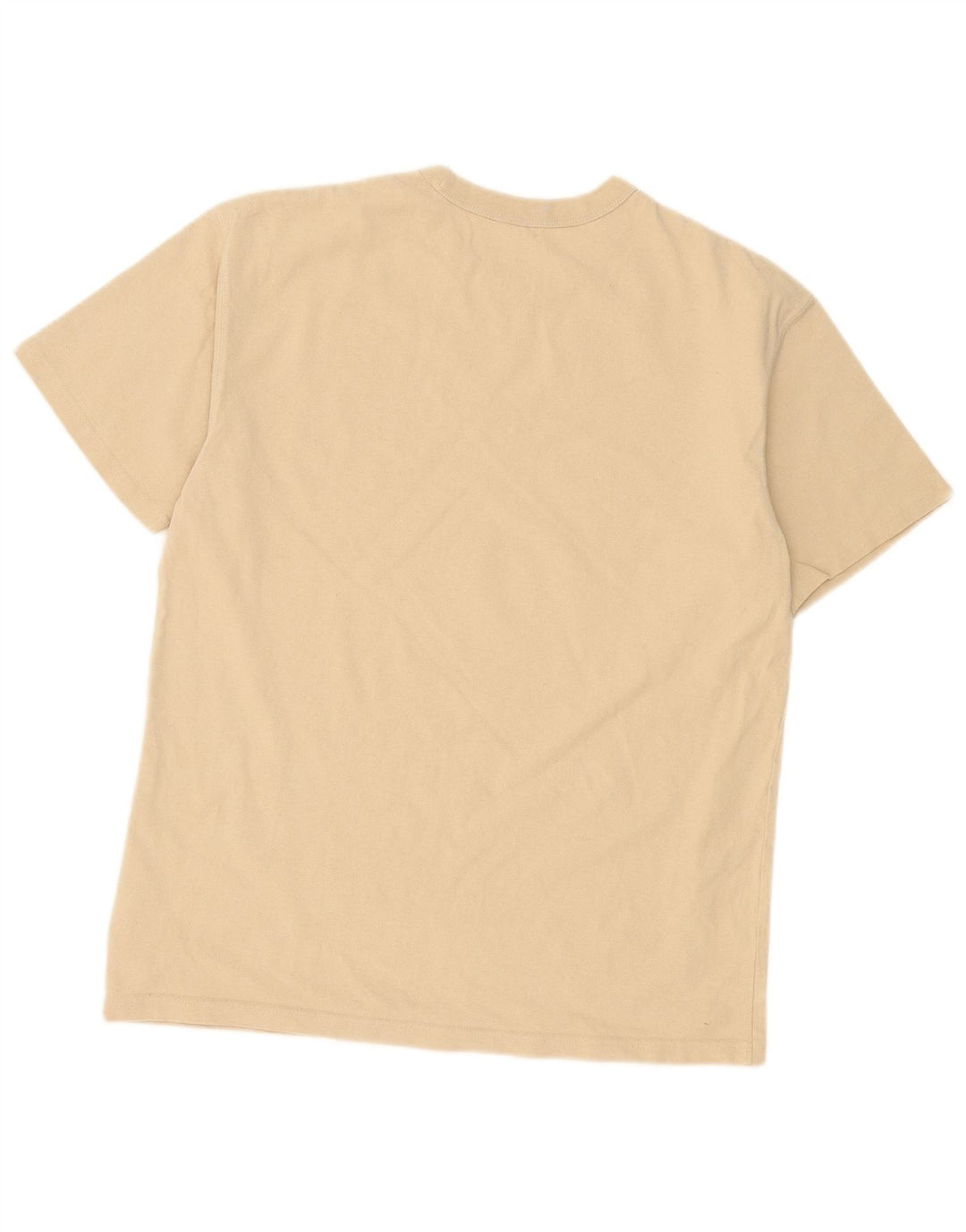 Camiseta masculina Nike Loose Fit Top de algodão bege médio