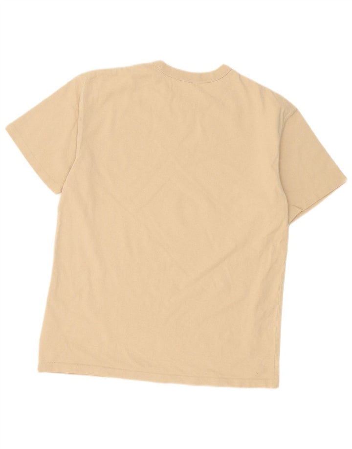 Camiseta masculina Nike Loose Fit Top de algodão bege médio