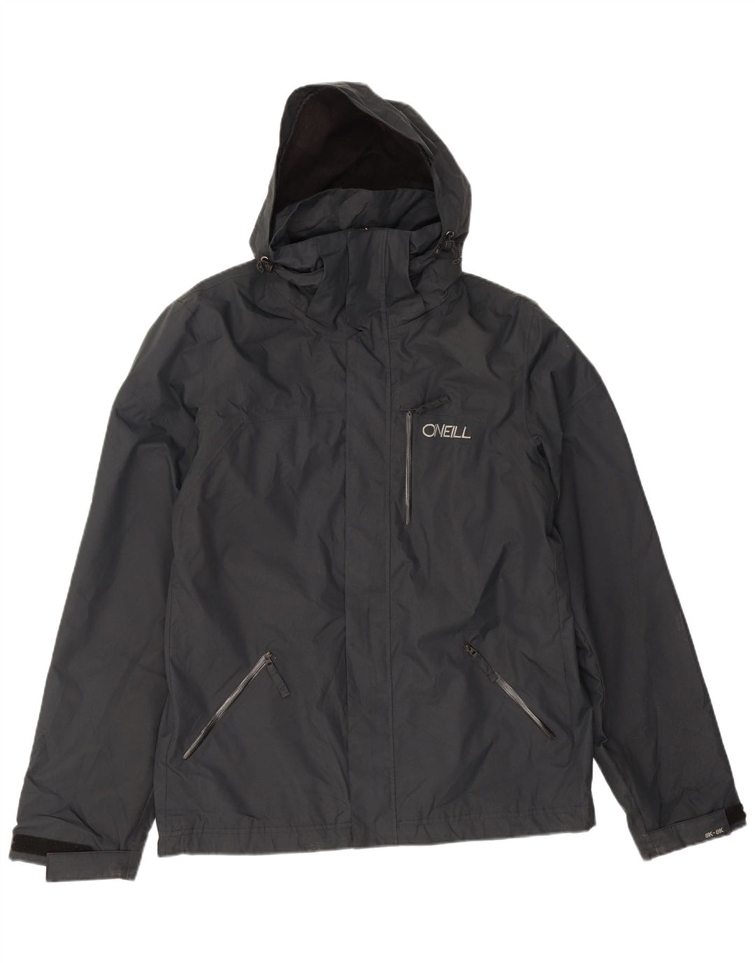 Jaqueta corta-vento masculina O'Neill com capuz gráfico UK 34 XS poliéster preto