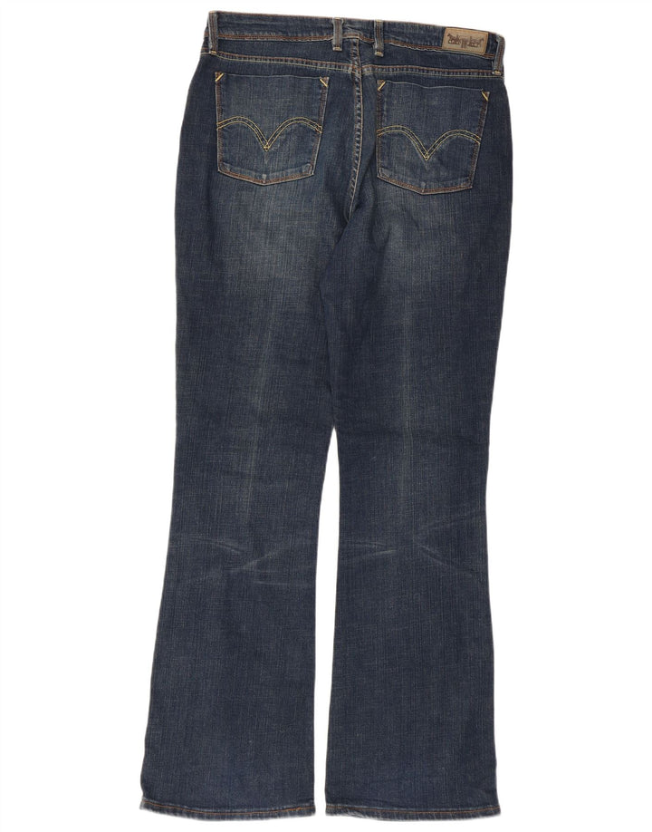 Calça jeans feminina Levi's 629 Bootcut W34 L32 azul algodão