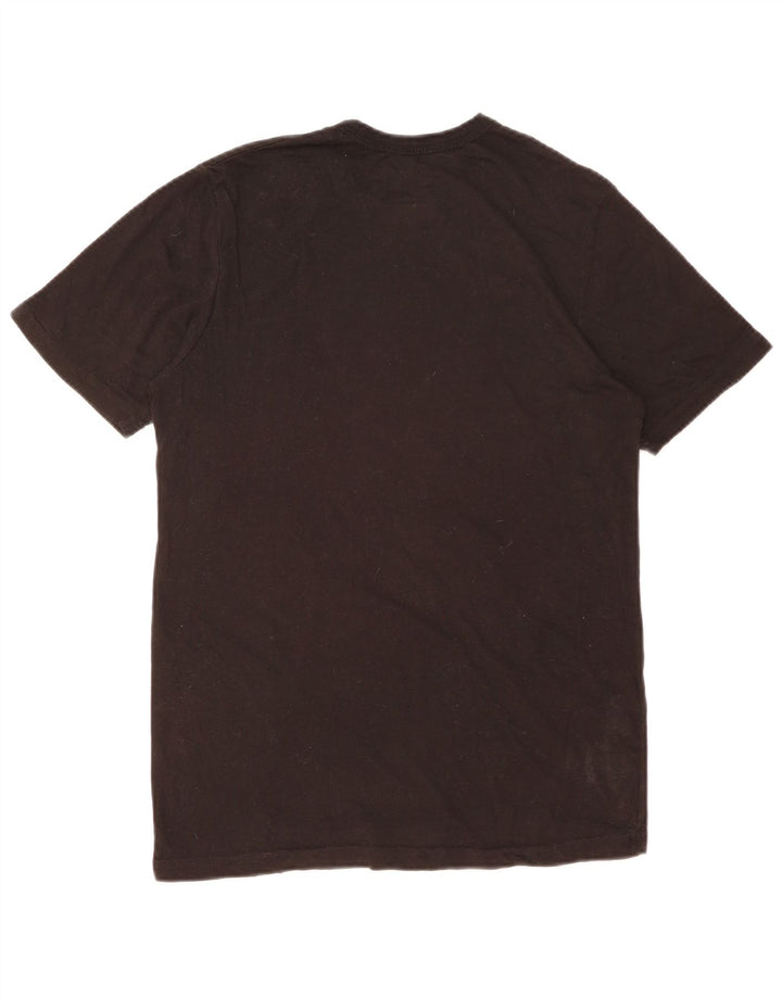 Camiseta masculina New Balance de algodão preto médio