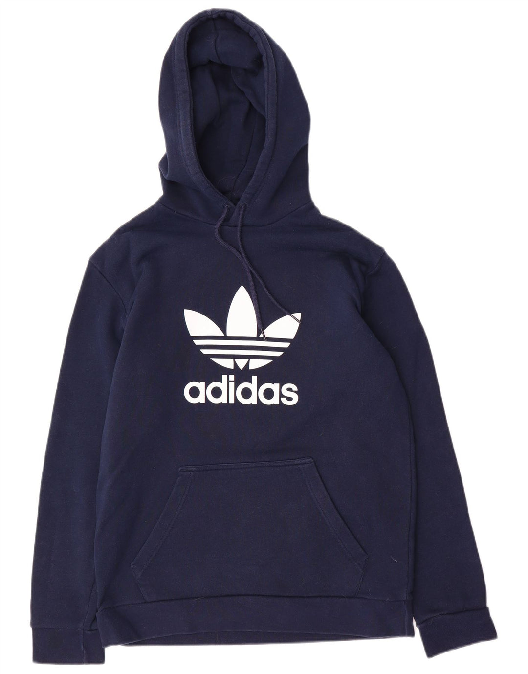 Adidas masculino gráfico moletom com capuz médio algodão azul marinho