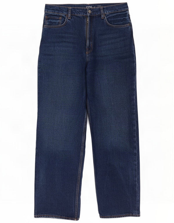 Cos Jeans retos masculinos de cintura alta W30 L27 Algodão azul