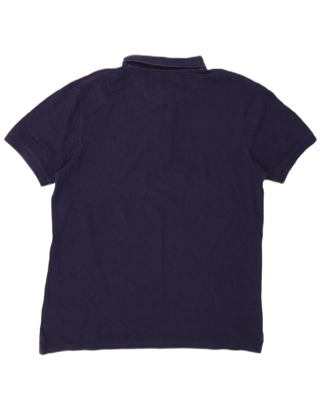 Camisa polo masculina LYLE & SCOTT de algodão azul marinho médio