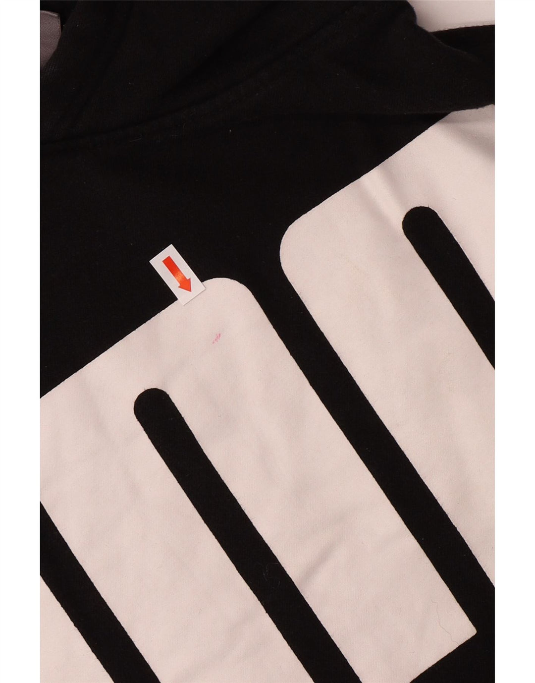 Jumper com capuz gráfico Puma Boys 13-14 anos XL preto algodão