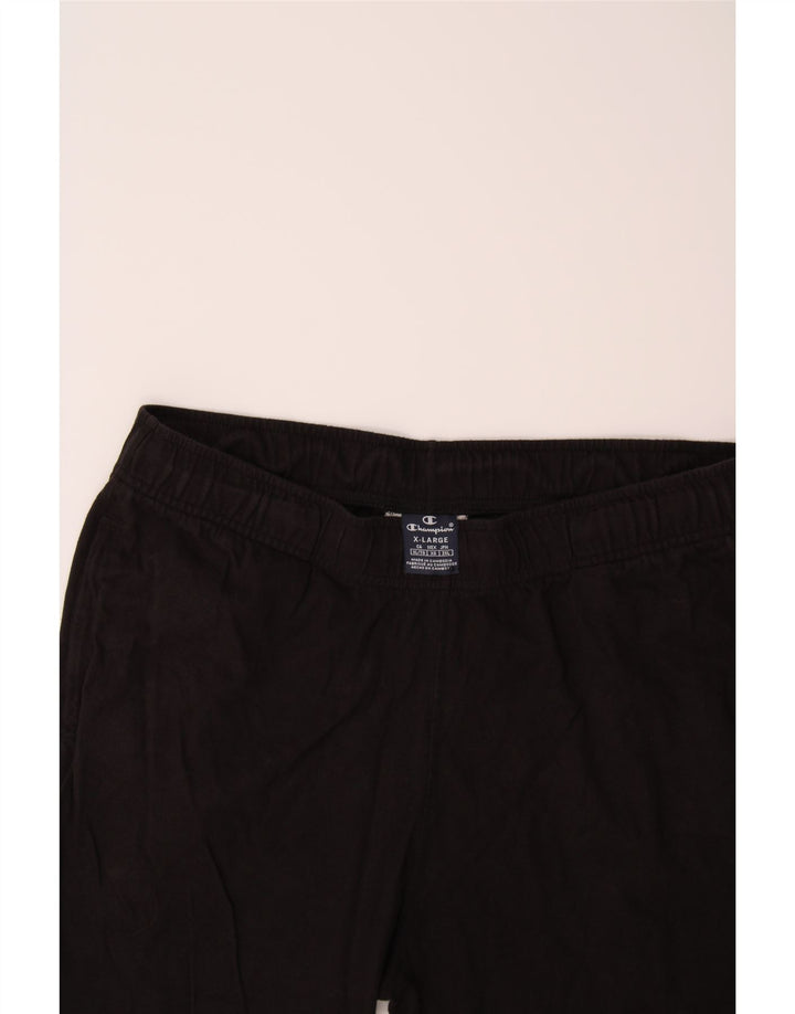 CHAMPION Mens Tracksuit Trousers Joggers XL  Black Cotton Vintage Champion and Second-Hand Champion from Messina Hembry 