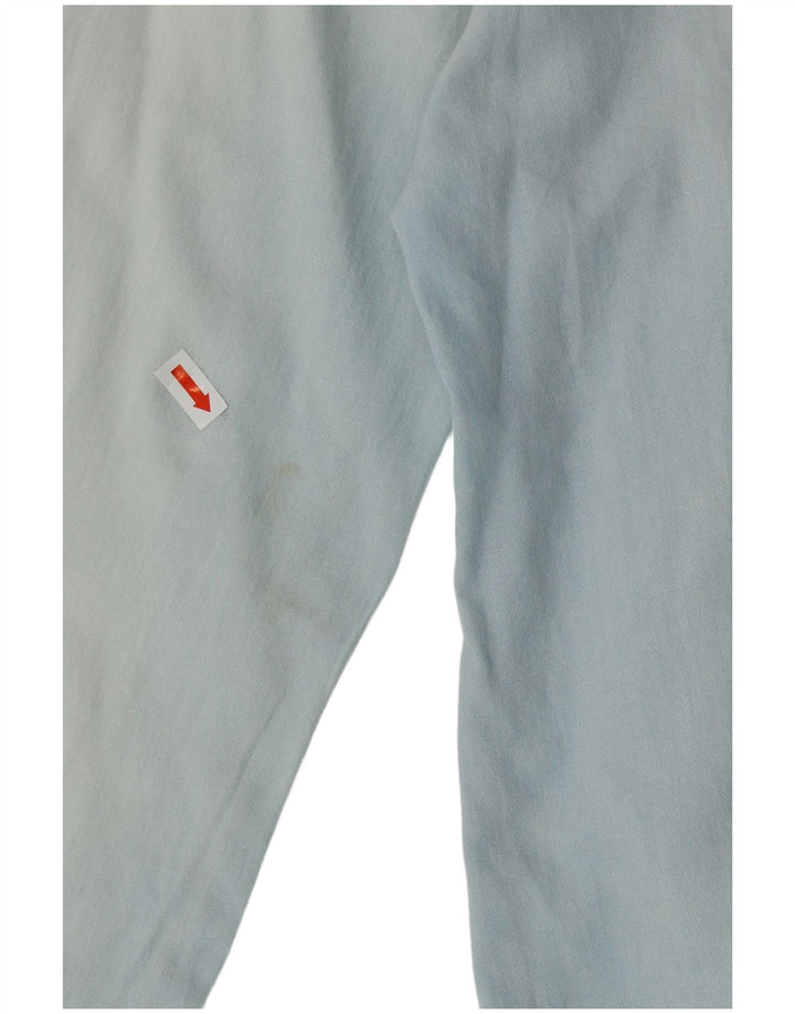 Camisa feminina ZARA UK 16 grande azul