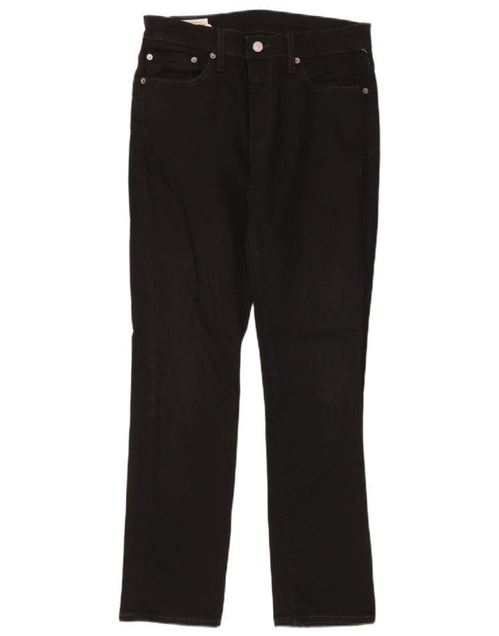 LEVI'S Masculino 511 Slim Jeans W32 L30 Algodão Preto