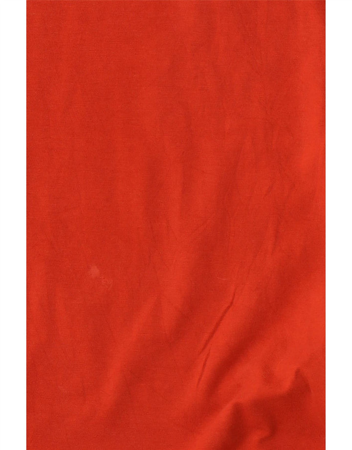 Vestido feminino TOMMY HILFIGER com camiseta gráfica Reino Unido 18 XL algodão laranja