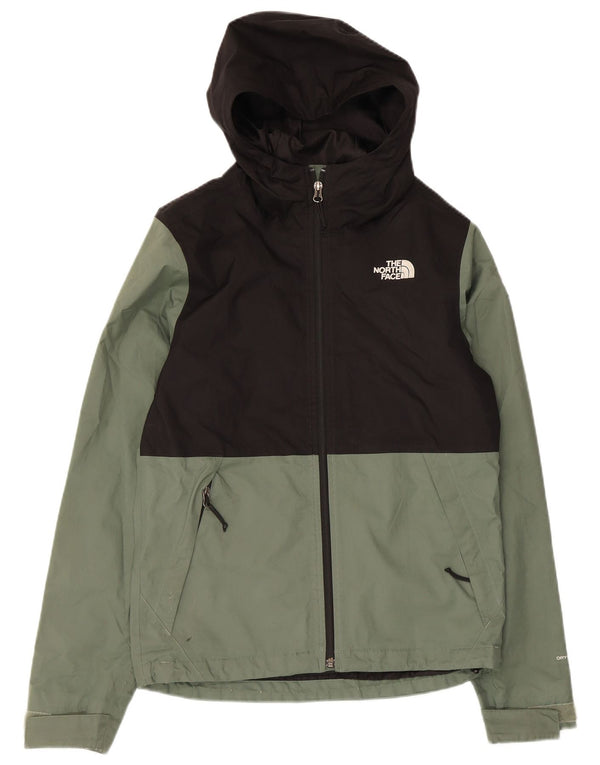 Jaqueta de chuva masculina The North Face Dryvent com capuz UK 34 XS verde colorblock