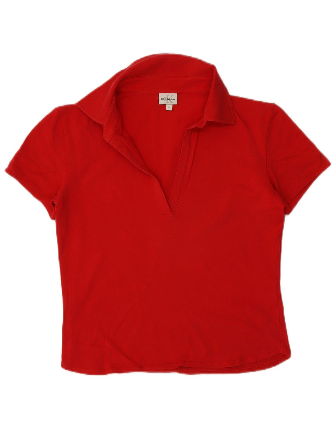 Polo feminino Calvin Klein vermelho médio