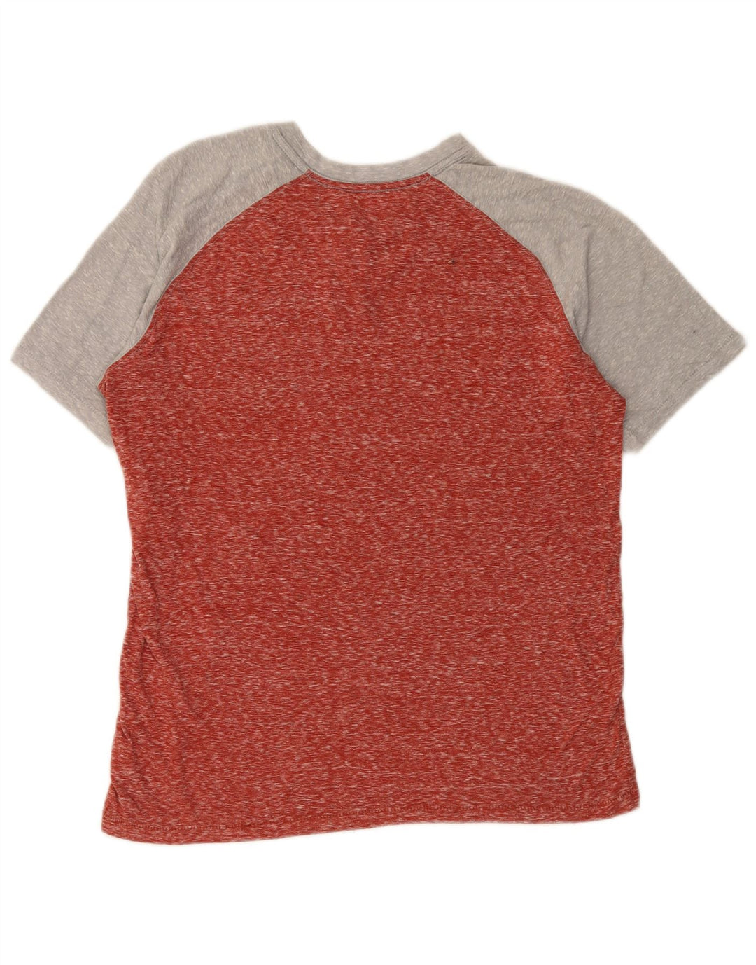 Camiseta masculina Hurley Top médio vermelho colorblock poliéster