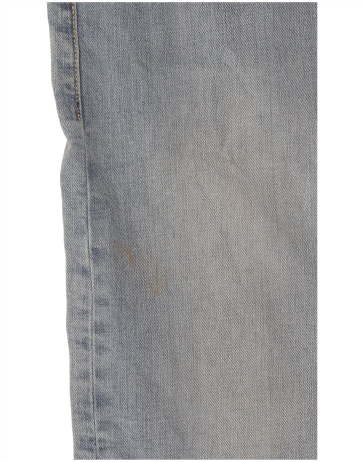 Shorts jeans masculino REPLAY W24 grande algodão azul