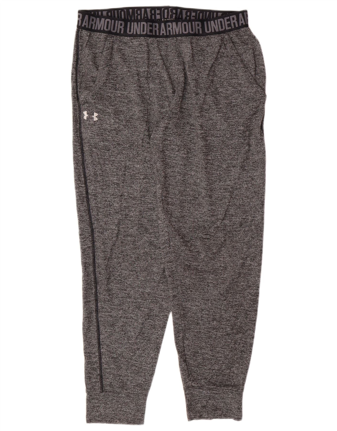 UNDER ARMOUR Calça de treino feminina Joggers UK 14 cinza médio manchado
