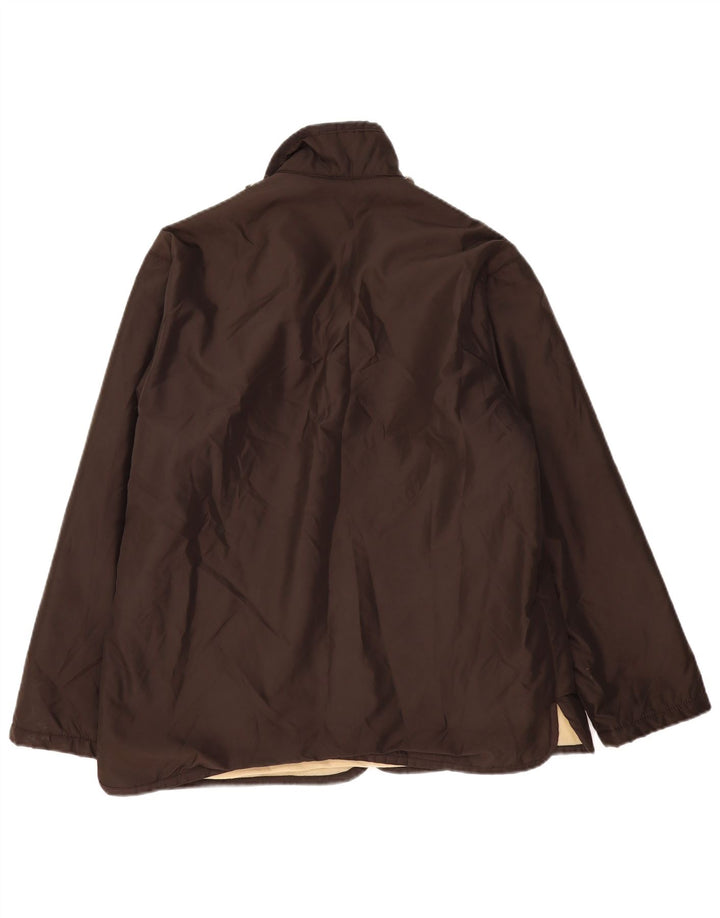 Jaqueta corta-vento masculina Trussardi IT 50 grande marrom