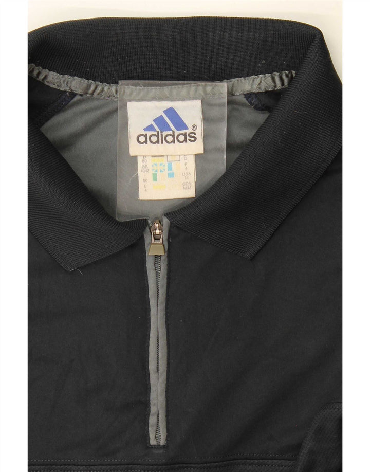 Adidas Mens Climalite Polo Shirt UK 40/42 Médio Azul Marinho Poliéster
