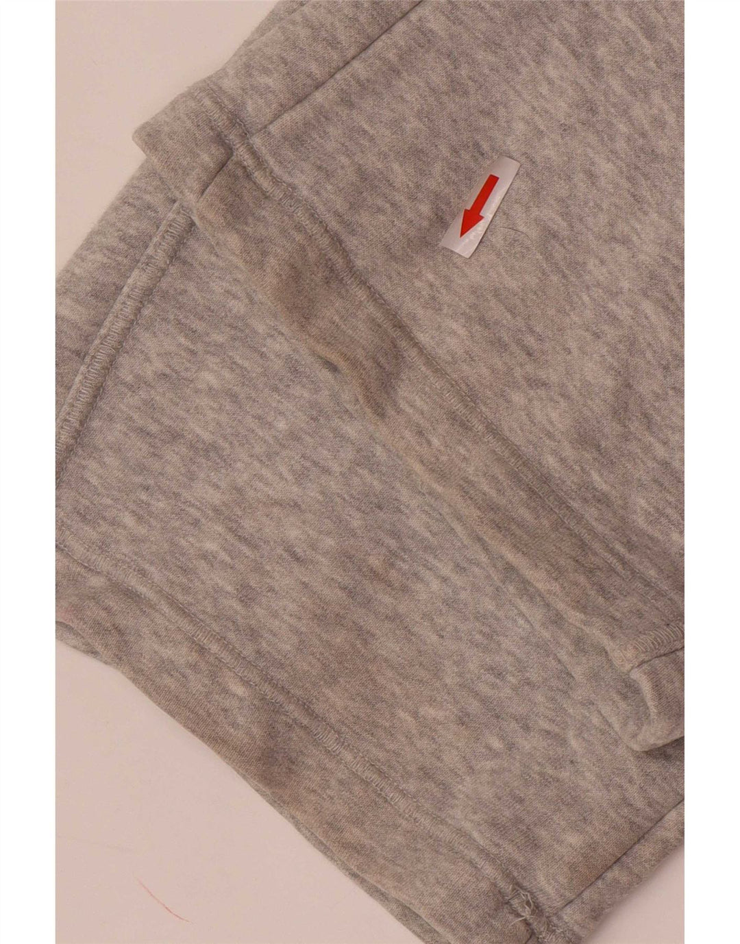 Calça de treino feminina Nike US 8/10 cinza médio manchado de algodão