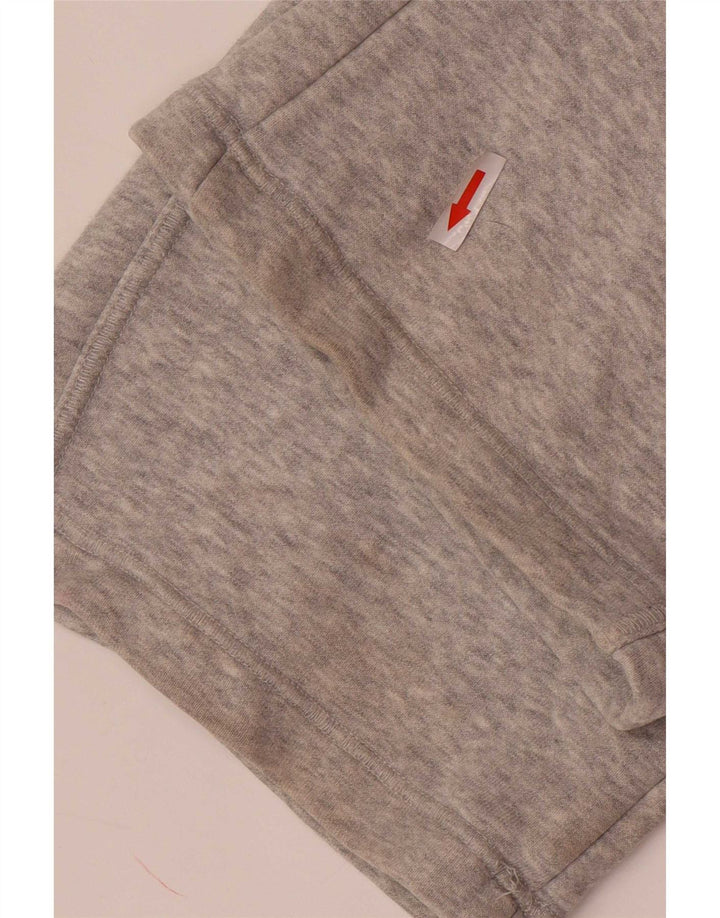 Calça de treino feminina Nike US 8/10 cinza médio manchado de algodão