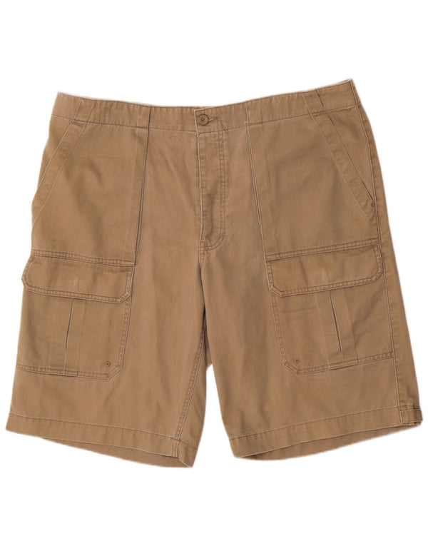 Shorts cargo masculino Marks & Spencer XL W40 algodão bege