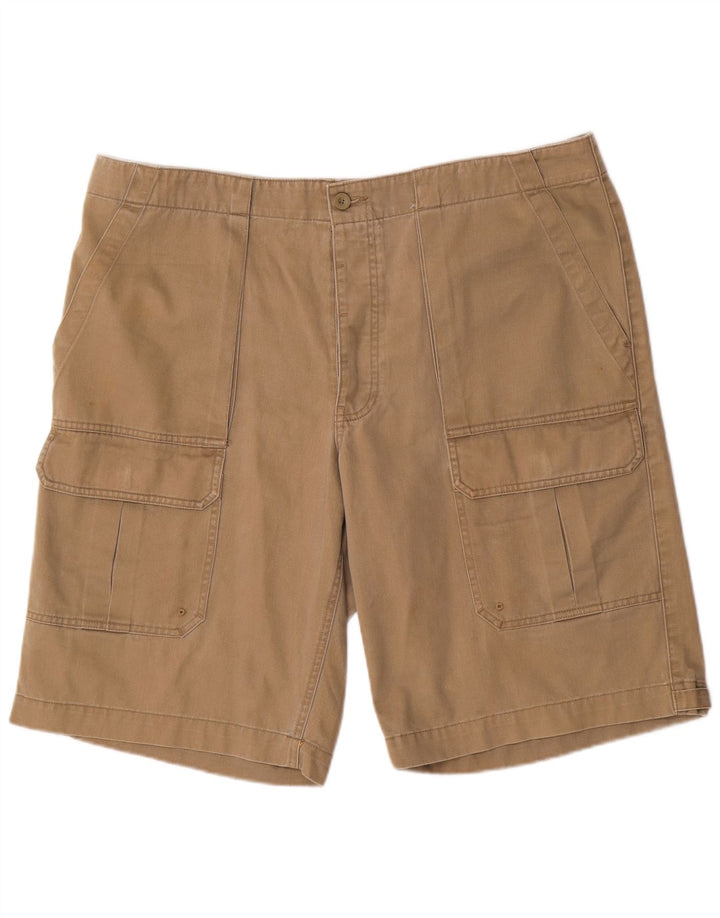 Shorts cargo masculino Marks & Spencer XL W40 algodão bege