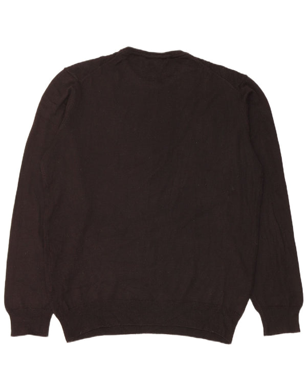 Suéter masculino K-Way com gola redonda 2XL acrílico preto